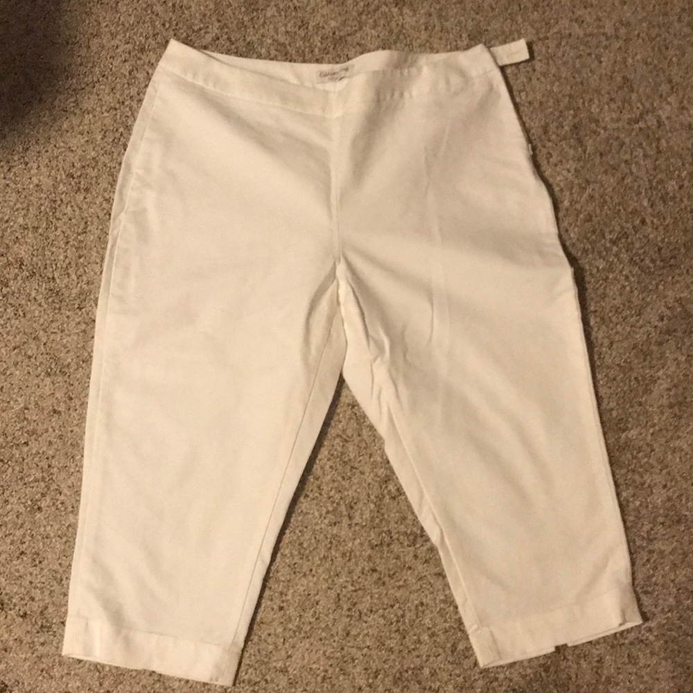 White capris